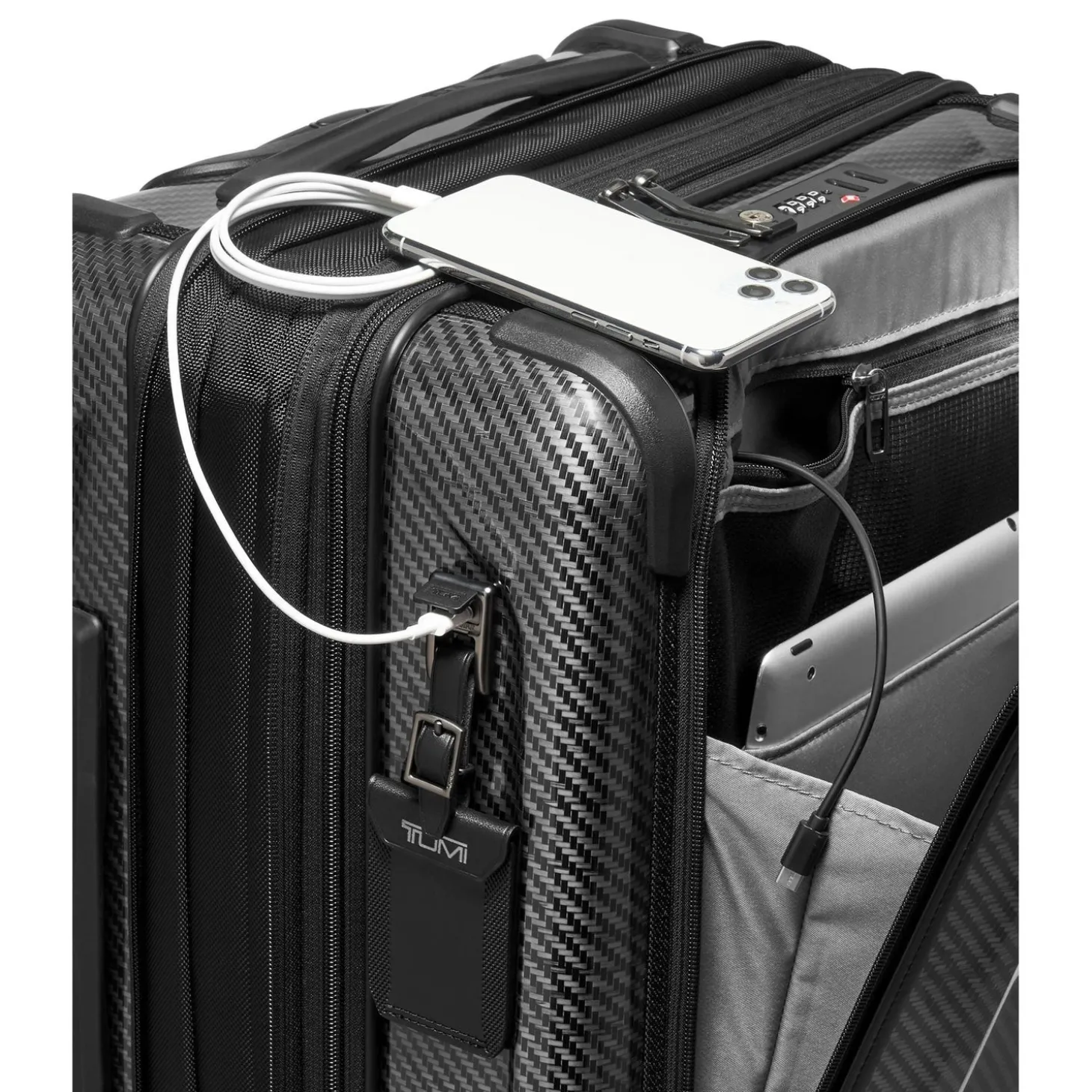 TUMI Tegra-Lite Continental Front Pocket Expandable Carry-On