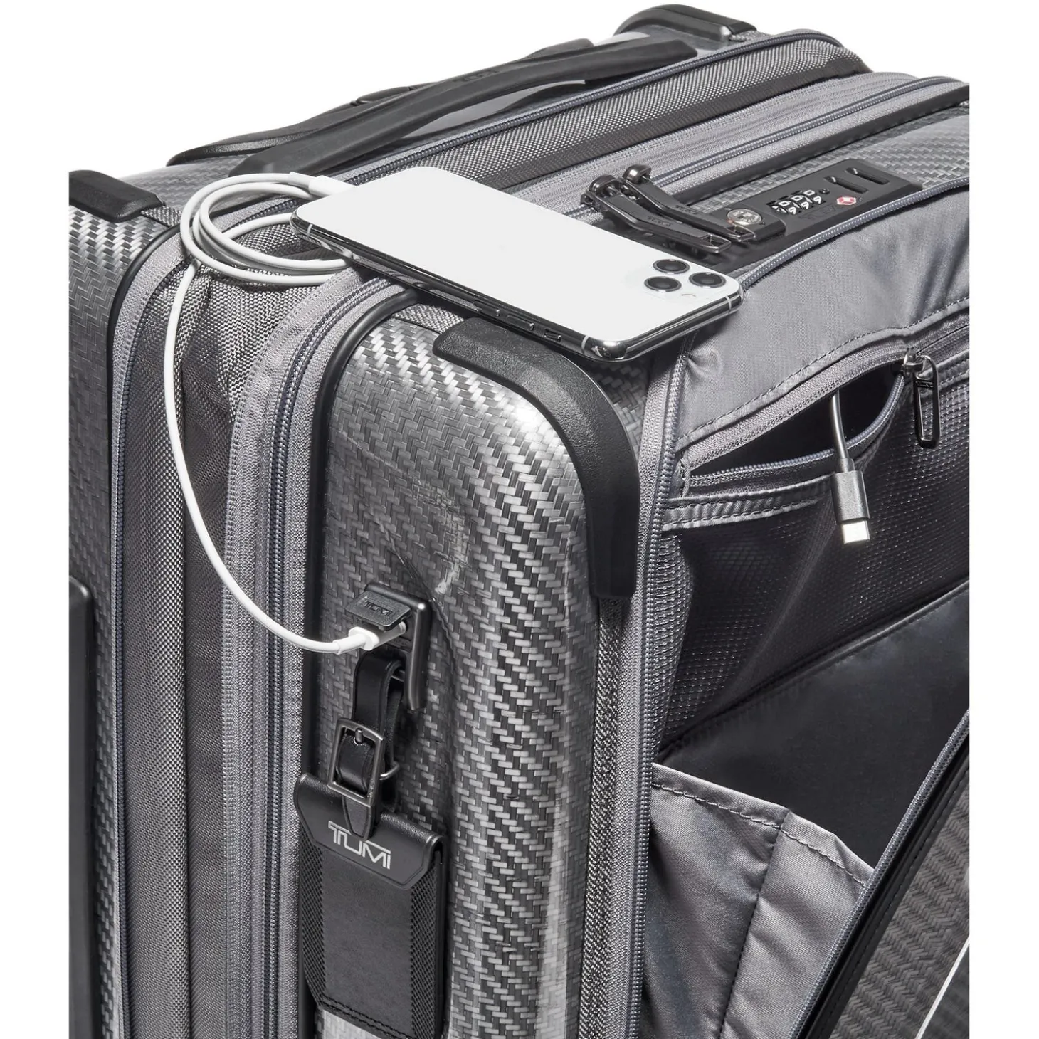 TUMI Tegra-Lite Continental Front Pocket Expandable Carry-On