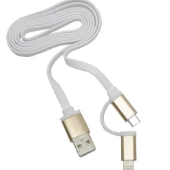 Voltage Valet 2 In 1 Data Charge / Sync Cord - Micro USB & Lightning Connector