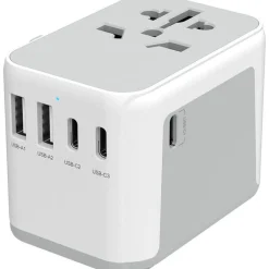 Voltage Valet International Travel Adapter 5 Port USB