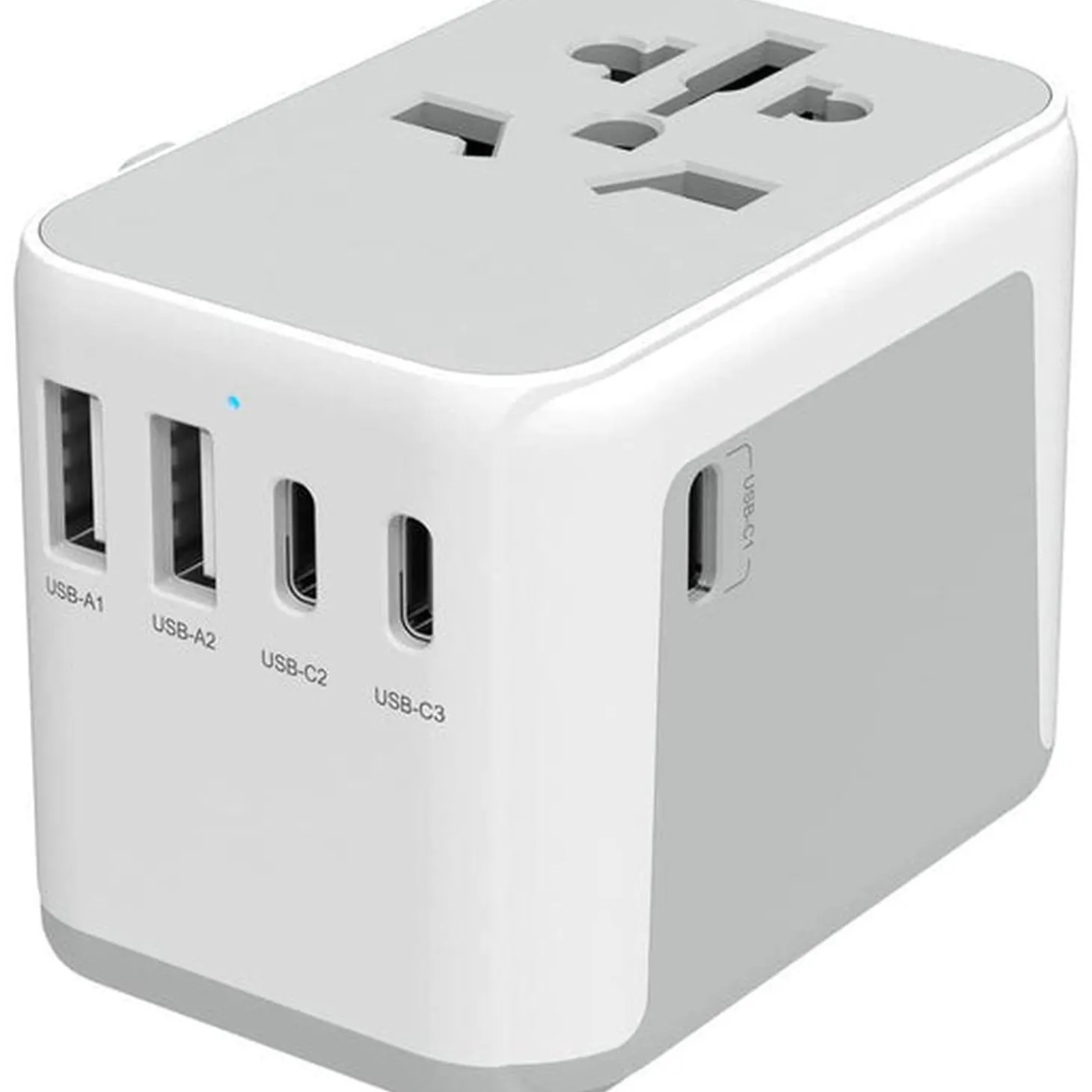 Voltage Valet International Travel Adapter 5 Port USB