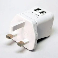Voltage Valet Universal 2 Port USB Travel Power Adapter Charger Set