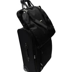 Wally Bags 45-inch Premium Extra Capacity Travel Garment Bag with Shoulder Strap